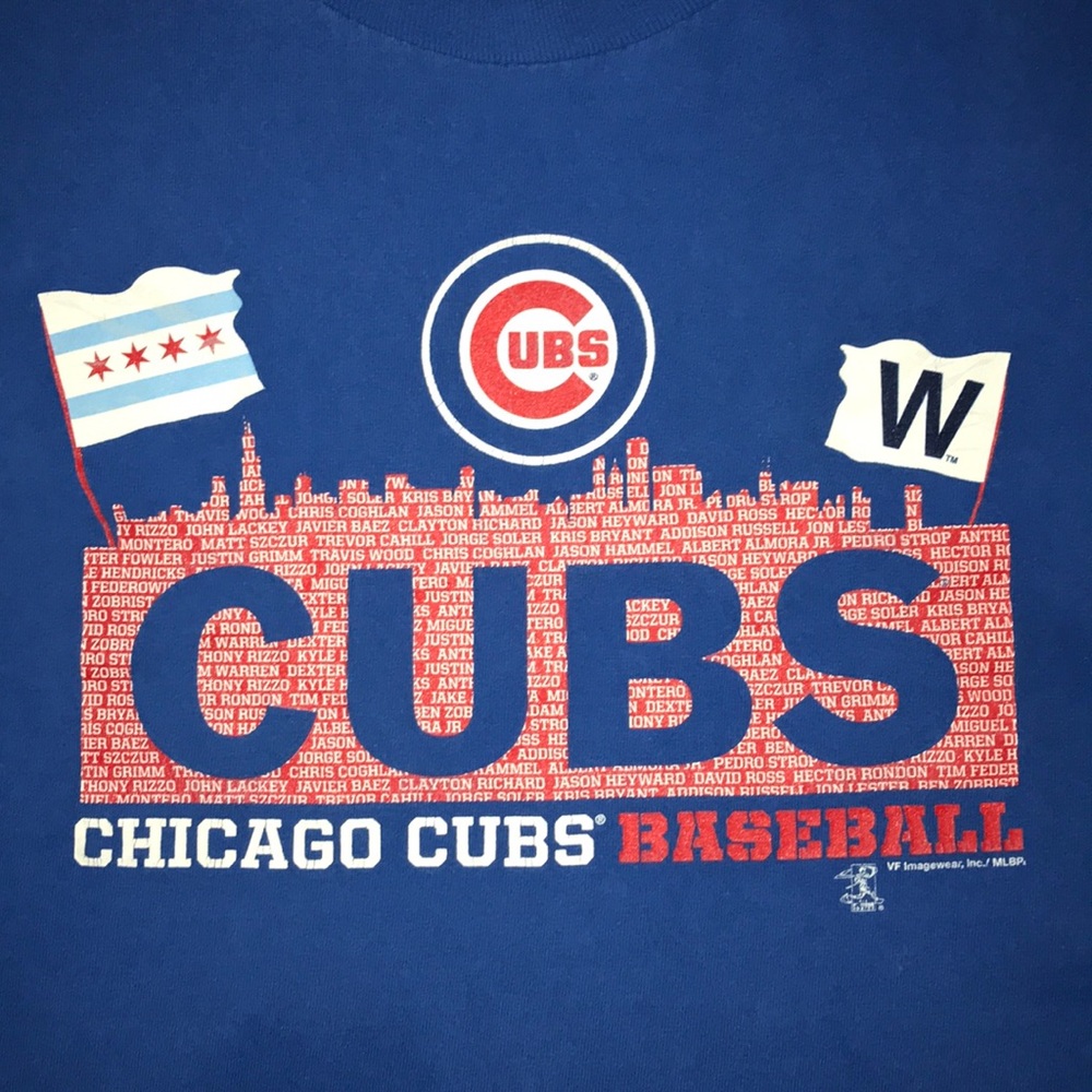 Alstyle Chicago Cubs Shortsleeve Tee
